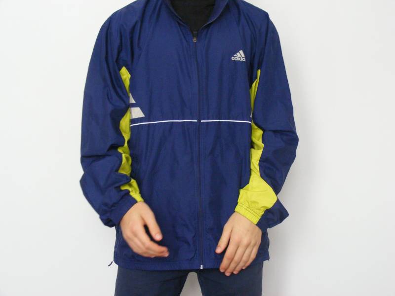 Vintage Adidas Windbreaker 90Er Jahre Jacke Trainingsanzug Top Reißverschluss Bis Track Streetwear Sportswear. Größe Xl Vintage Adidas Windbreaker 90Er Jahre Jacke Trainingsanzug Top Reißverschluss Bis Track Streetwear Sportswear. Größe Xl von VintageByElen