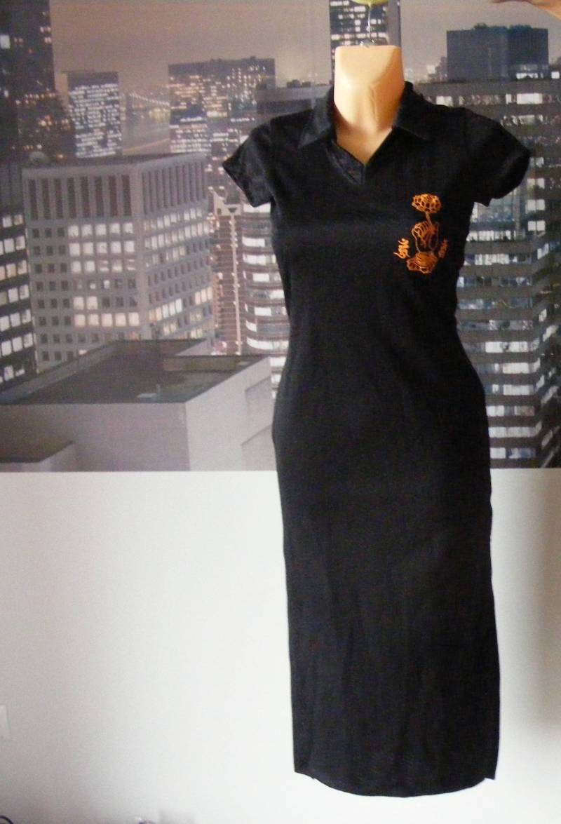 Vintage Schwarze Lange Kleid Cimarron Volkskunst Vintage Schwarze Lange Kleid Cimarron Volkskunst von VintageByElen