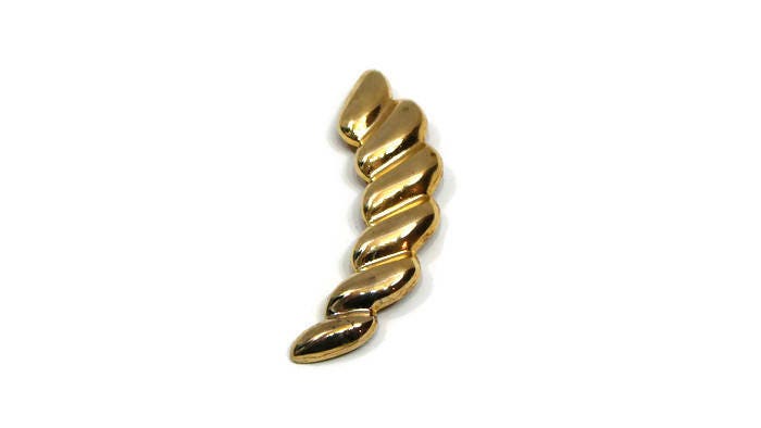 Vintage Gold Brooch Enamel Brooches Ladies von VintageConnoisseur