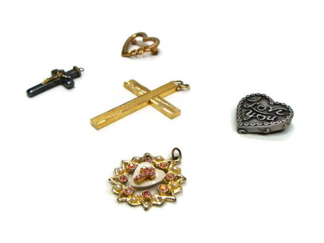 Vintage Necklace Pendants Pins & Brooches von VintageConnoisseur