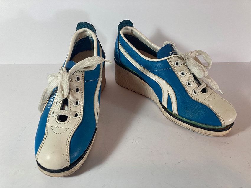 Sneaker Wedges _ Paredes Deporté Vintage 70S Pumps von VintageContainer