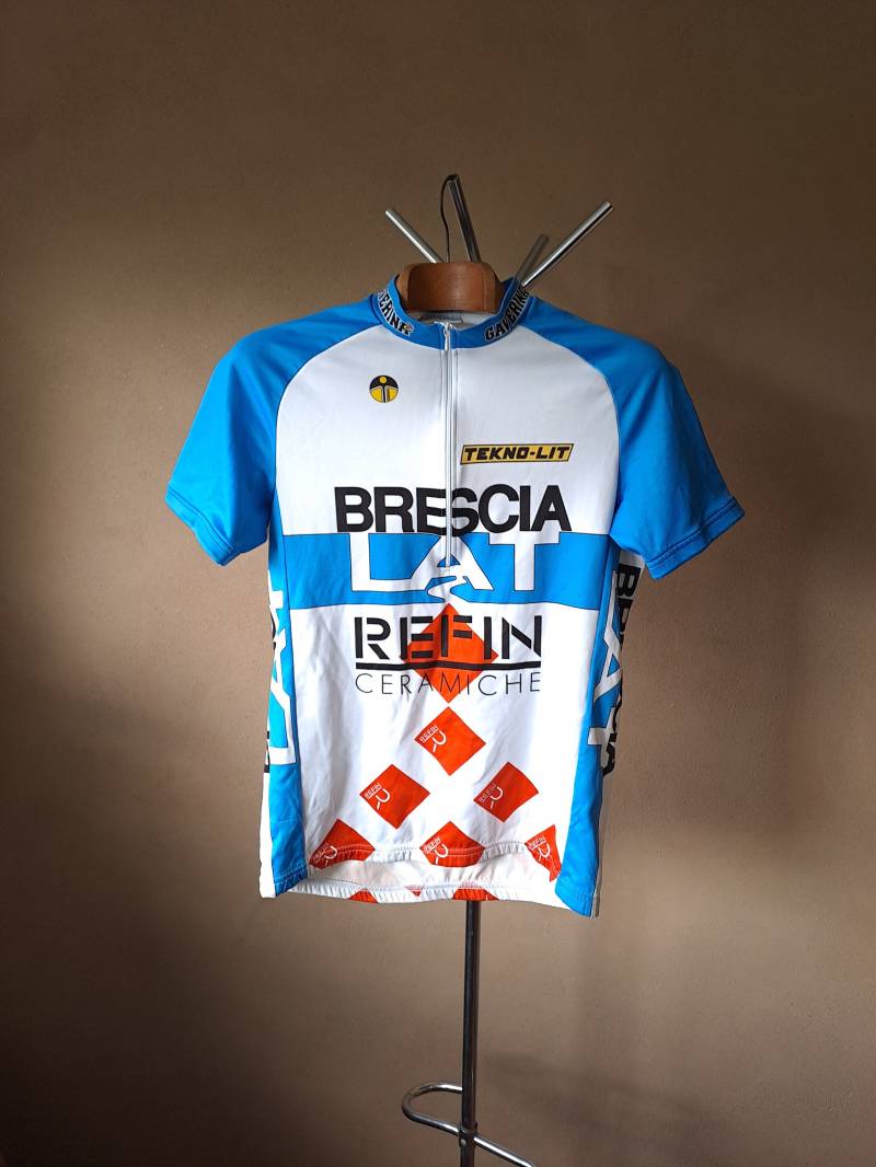1994 Brescialat - Raffinierter Radsport Italien Trikot Kurzarm, Größe Xl von VintageCycling
