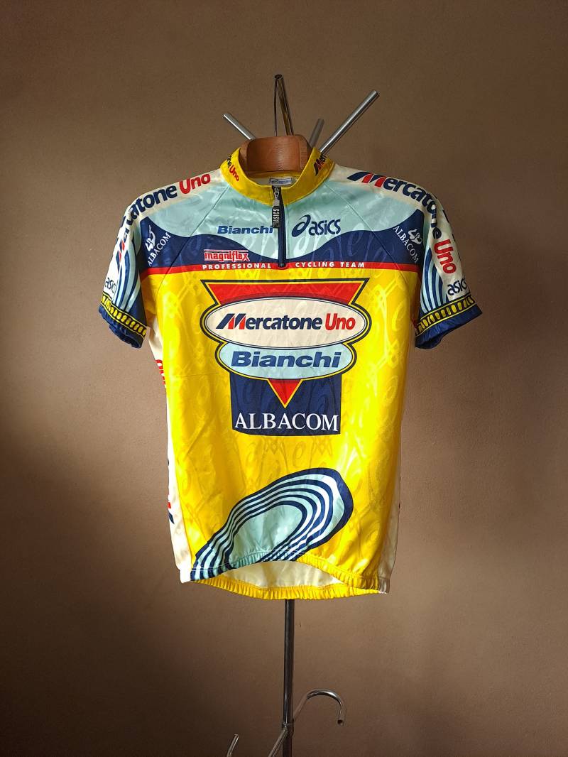 Vintage 1999 Mercatone Uno Radtrikot - Bianchi, Asics, Xxxl von VintageCycling