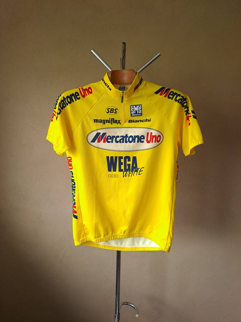 2000 Mercatone Uno Wega Radsport-Trikot Kurzarm, Größe Xxl von VintageCycling