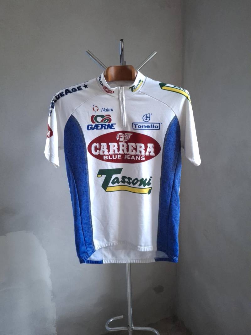 Vintage 1995 Carrera Radtrikot - Tassoni, Marco Pantani Team | Größe Xxl von VintageCycling