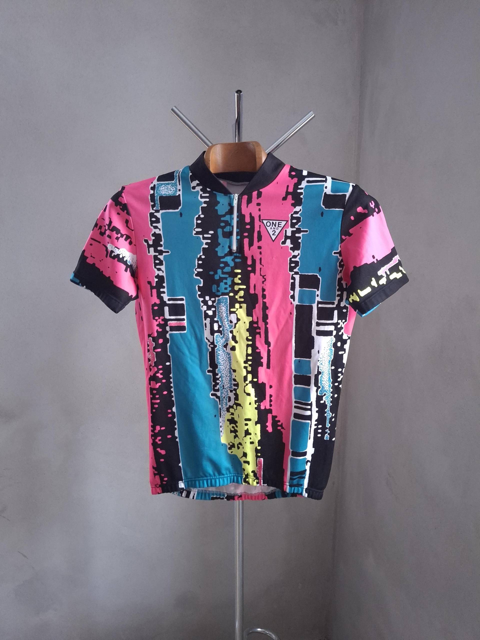Vintage 90Er Jahre Radtrikot, Größe L von VintageCycling