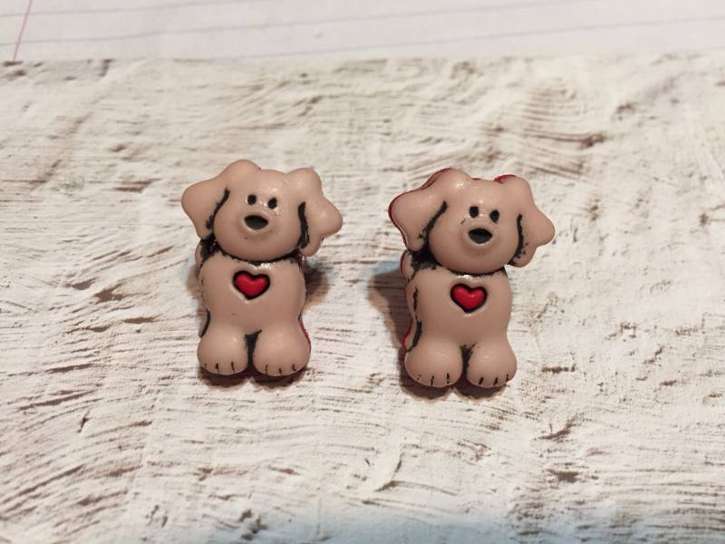 Puppy Love Ohrringe Puppy Love Ohrringe von VintageDesignsbyDee