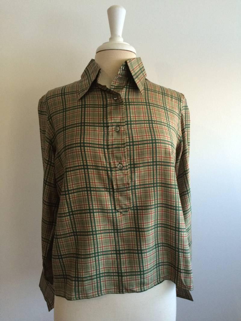 Vintage 1970S Seidenbluse Von Valentino von VintageDrifter