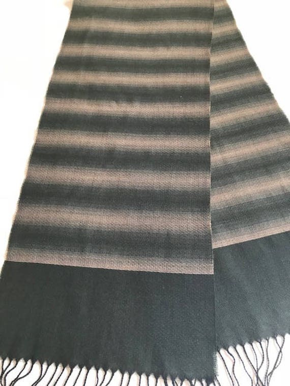 Vintage Made in Germany Wolle Schal 1485 von VintageEuroscarves