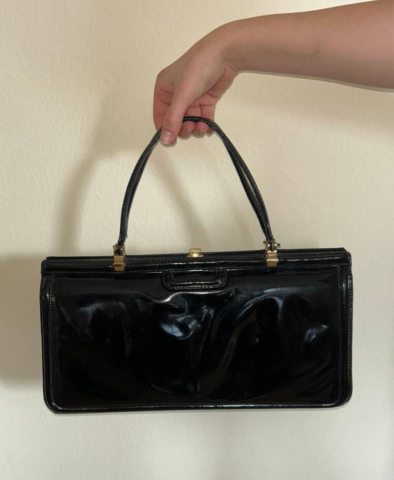 Lacktasche Handtasche von VintageFaulSek