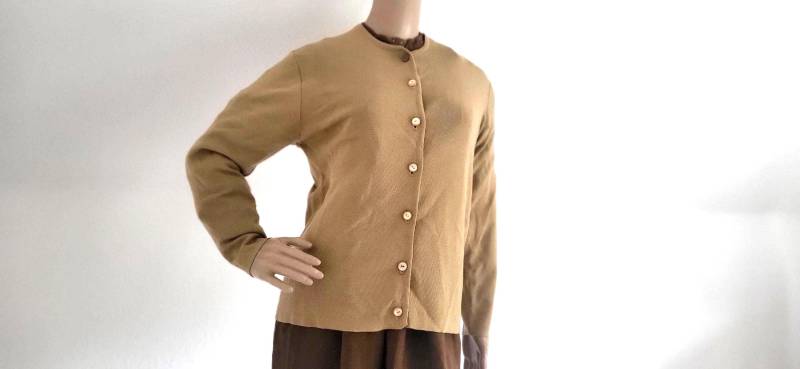 1940Er Vintage Wolle Strickjacke 40S Cardigan von VintageFebbre