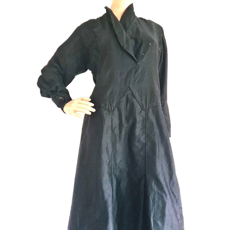 Antikes Edwardian Kleid Seidenkleid Um 1900 Original von VintageFebbre