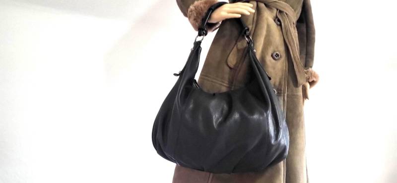 Assima Große Leder Hobo Vintage 80Er Jahre Tasche von VintageFebbre