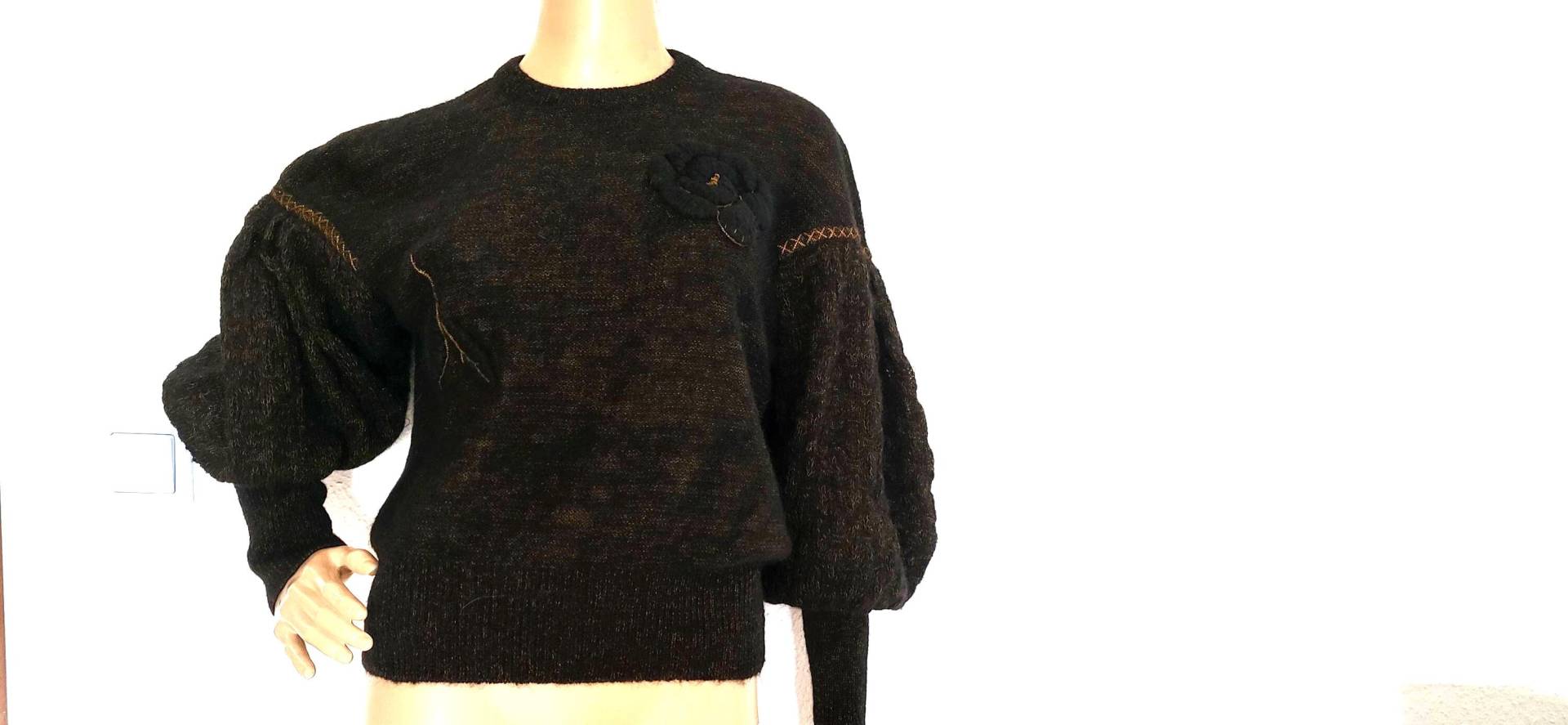 Bleyle Mohair Vintage Sweater 80Er Jahre Pullover Wolle von VintageFebbre