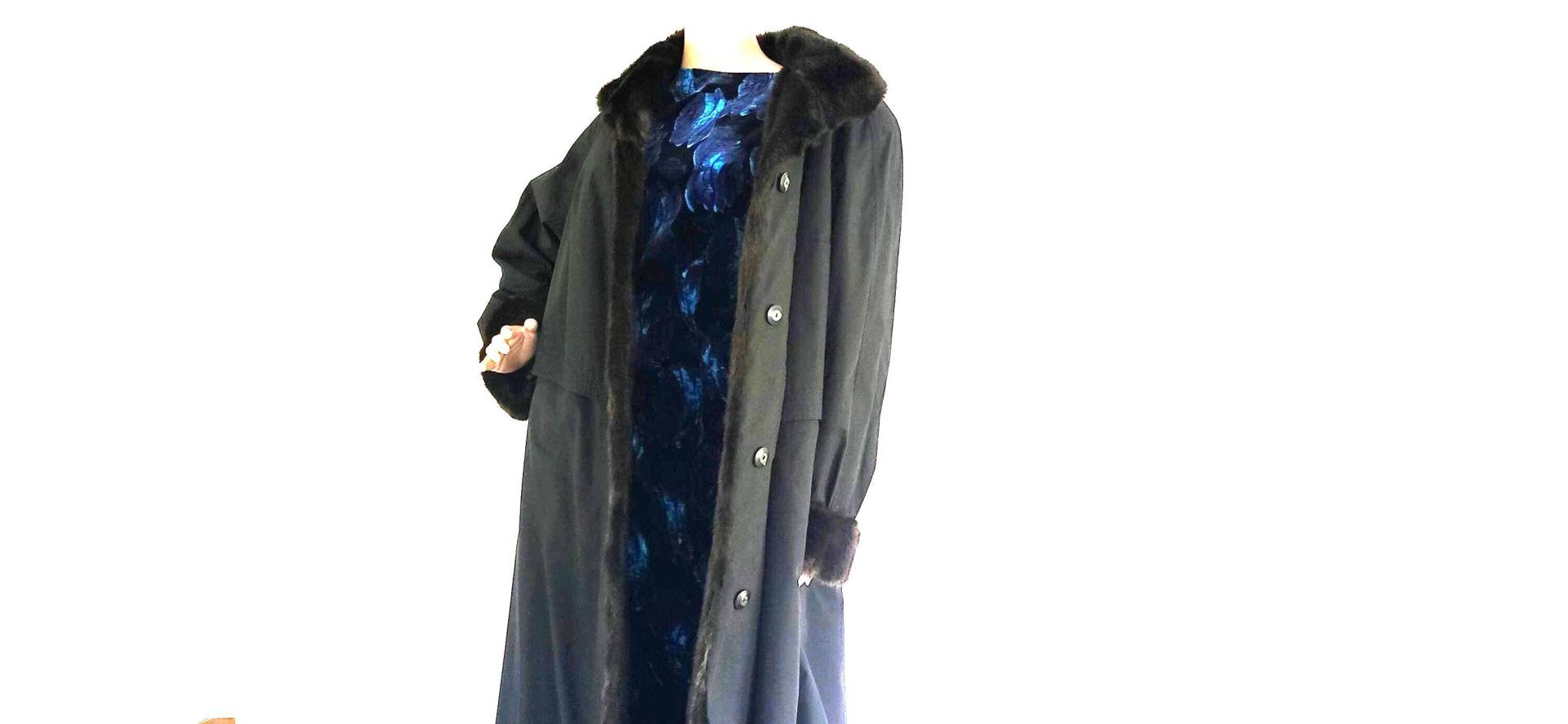 Niedieck Jolipel Webpelz Vintage 1980Er Jahre Nino Mantel von VintageFebbre