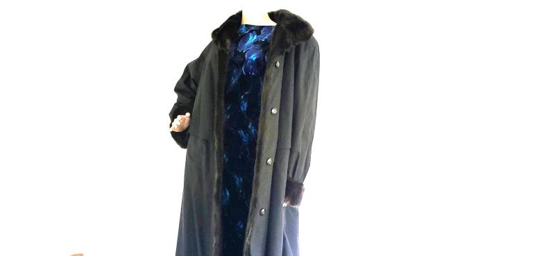 Niedieck Jolipel Webpelz Vintage 1980Er Jahre Nino Mantel von VintageFebbre