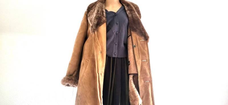 Original 70S Lambskin Coat Hippie Boho 1970Er Jahre Vintage Ledermantel Lammfell Original 70S Lambskin Coat Hippie Boho 1970Er Jahre Vintage Ledermantel Lammfell von VintageFebbre
