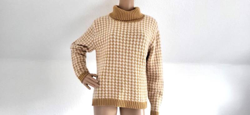Vintage 80Er Jahre Angora Wolle Rollkragen Pullover von VintageFebbre