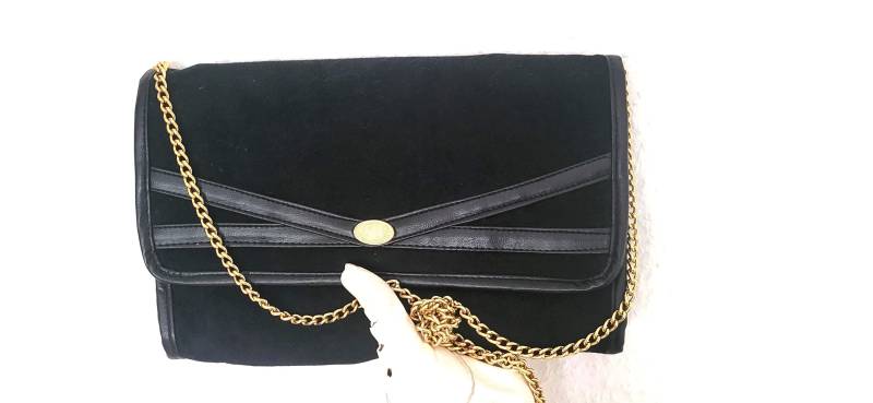 Vintage Velvet 70Er Jahre Abendtasche Samt Clutch von VintageFebbre