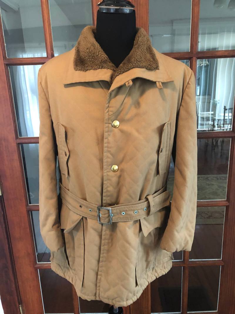 Jahrgang 1970 Stratojac Sherpa Schwere Jacke Im Military Stil Jahrgang 1970 Stratojac Sherpa Schwere Jacke Im Military Stil von VintageFindsMichael