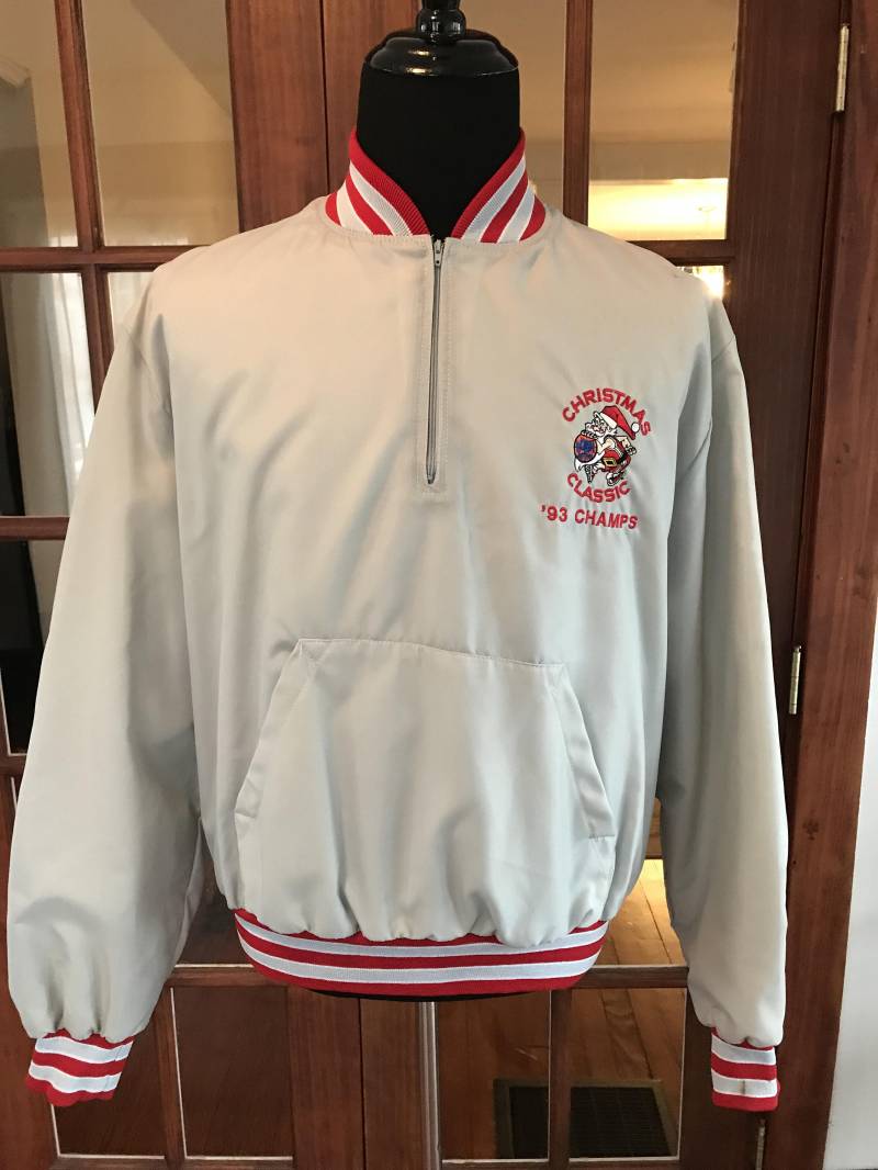 Jahrgang 1990 Basketball Warme Jacke Leicht Halben Reißverschluss Oben Jahrgang 1990 Basketball Warme Jacke Leicht Halben Reißverschluss Oben von VintageFindsMichael