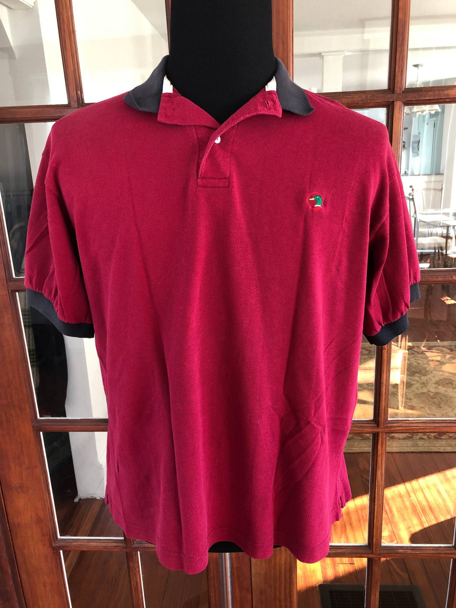 Jahrgang 1990 Ente Kopf Polo-Shirt von VintageFindsMichael