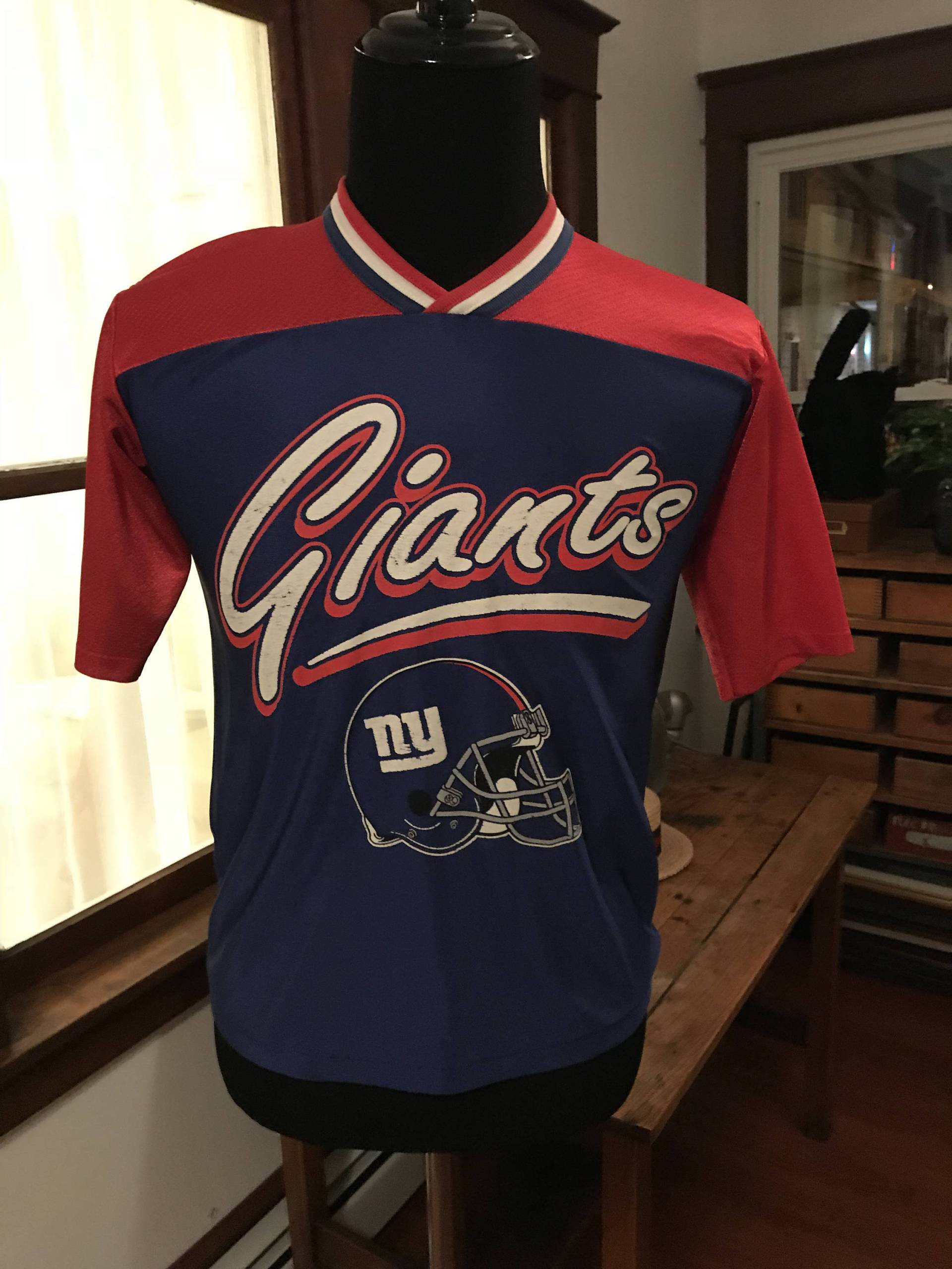 Jahrgang 1990 Nfl Ny New York Giants Kurze Ärmel Hemd von VintageFindsMichael