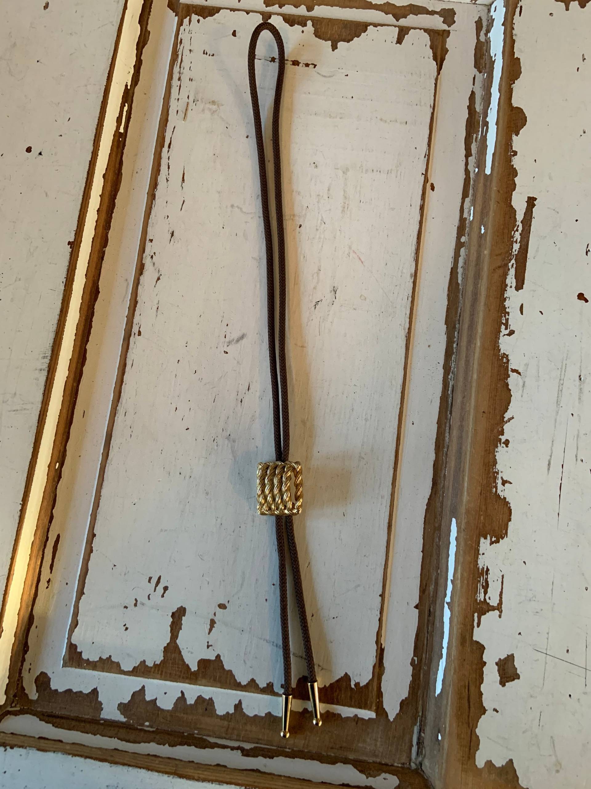 Jahrgang 1990 Westlichen Bolo Krawatte von VintageFindsMichael