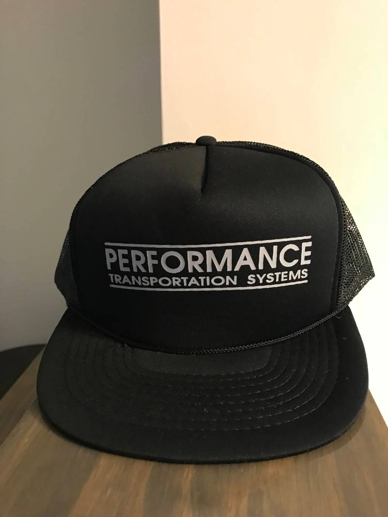Jahrgang 90Er Jahre Snapback Trucker-Mütze-Performance-Transport-Systeme Jahrgang 90Er Jahre Snapback Trucker-Mütze-Performance-Transport-Systeme von VintageFindsMichael