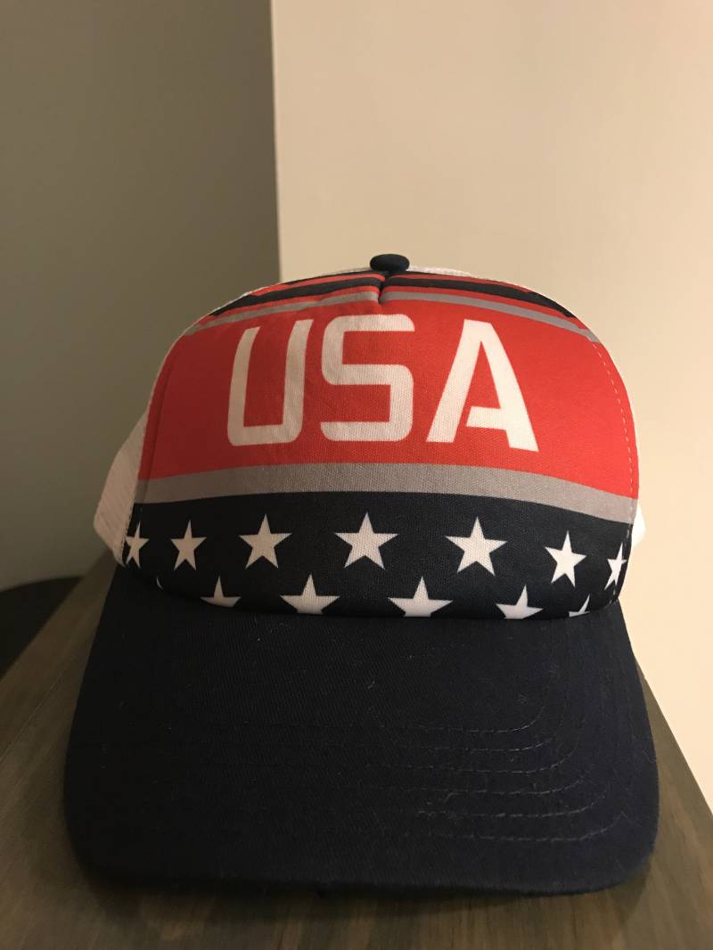 Jahrgang Usa Snapback Trucker Hat Jahrgang Usa Snapback Trucker Hat von VintageFindsMichael