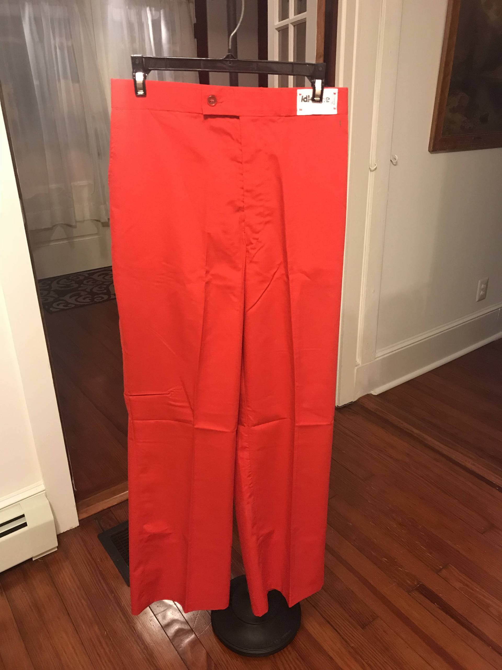 Neue Alter Lager 1970 Idletime Polyester/Baumwolle Hose von VintageFindsMichael