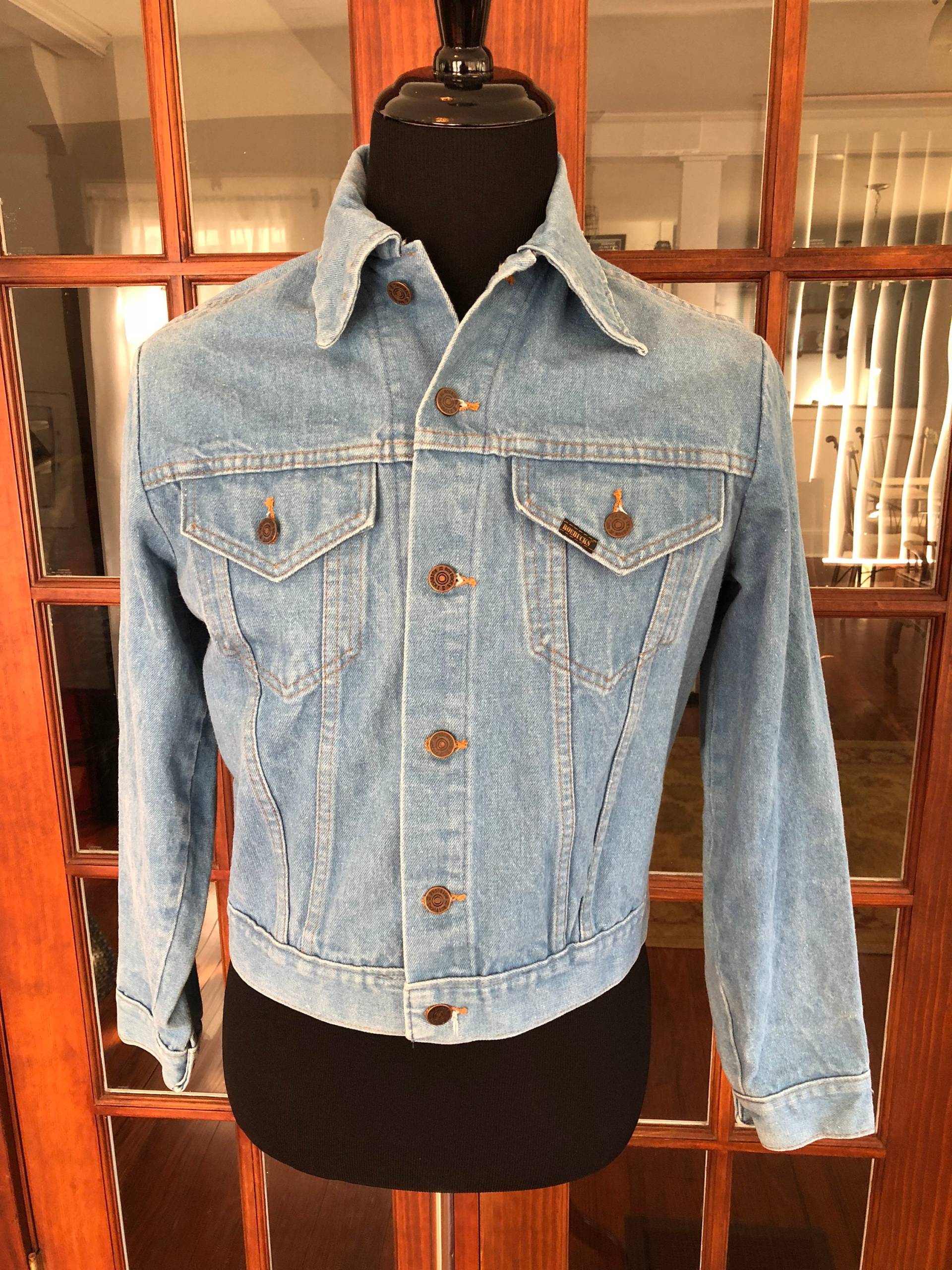 Vintage 1960Er Oder 1970Er Jahre Sears & Roebuck Es Western Wear Denim Jacke Vintage 1960Er Oder 1970Er Jahre Sears & Roebuck Es Western Wear Denim Jacke von VintageFindsMichael