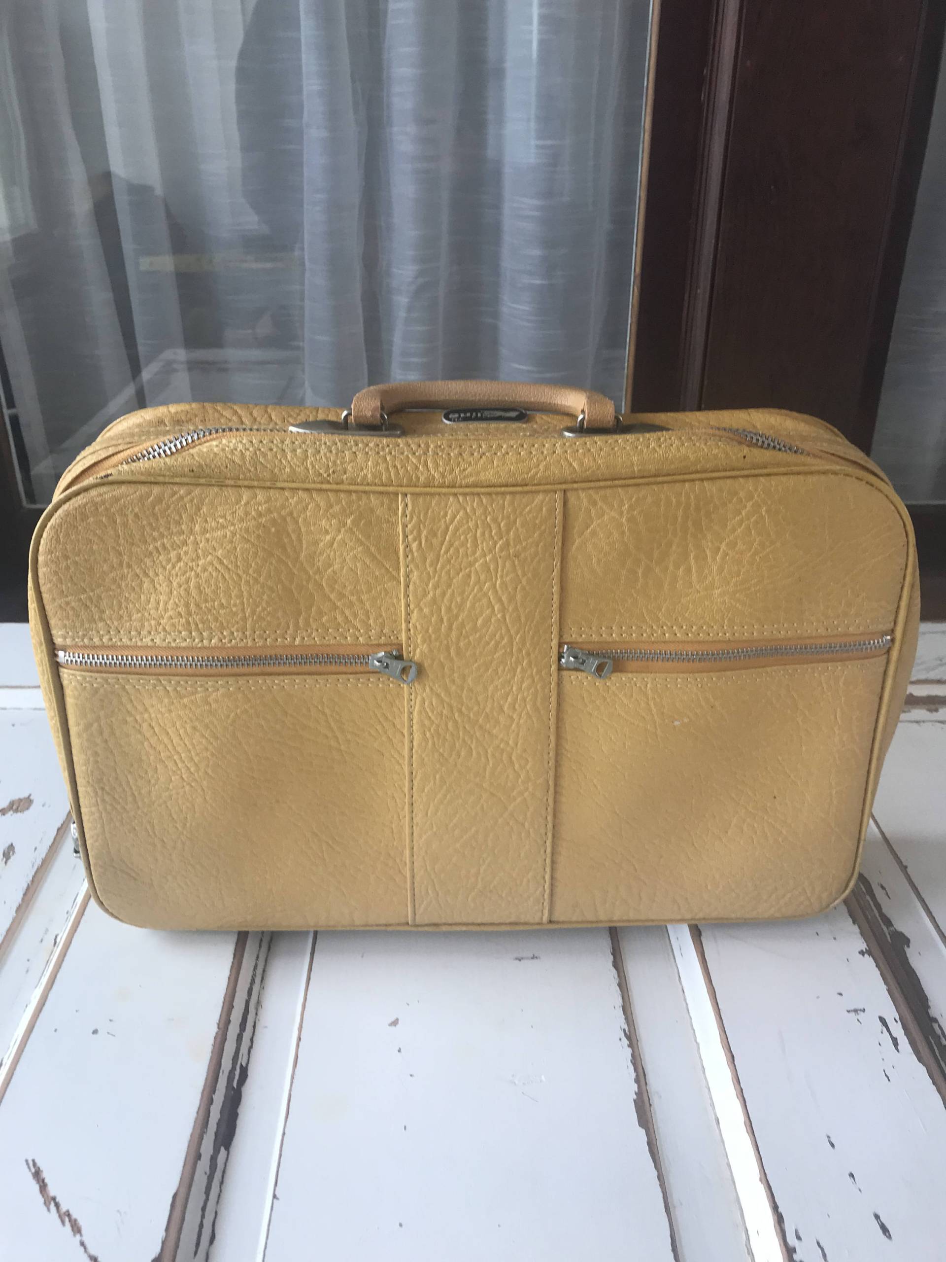 Vintage 1970Er K Linie Gepäck Reisetasche Tragetasche von VintageFindsMichael