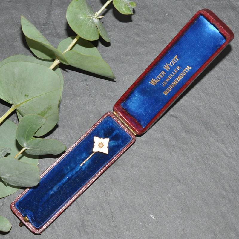 Antike Perlen Krawattennadel von VintageFineJewellery