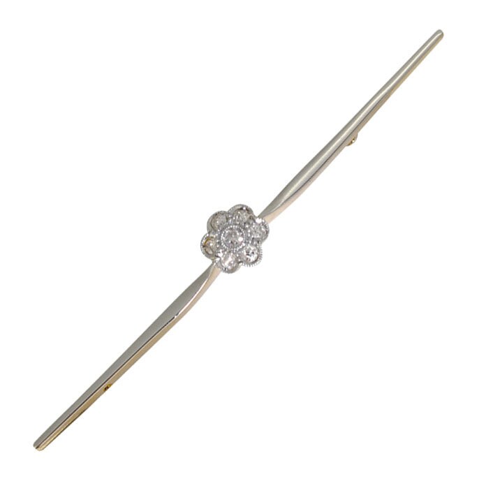 Diamant-stock-Pin von VintageFineJewellery