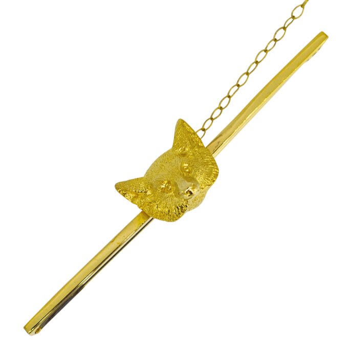 Fuchs Kopf Pin Anstecknadel Fuchs Kopf Pin Anstecknadel von VintageFineJewellery