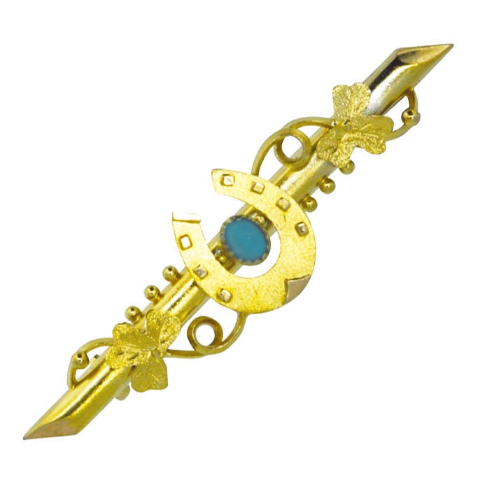 Hufeisen Brosche von VintageFineJewellery