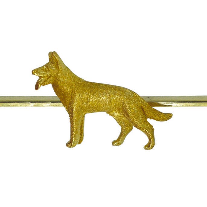 Hund Bar Brosche von VintageFineJewellery