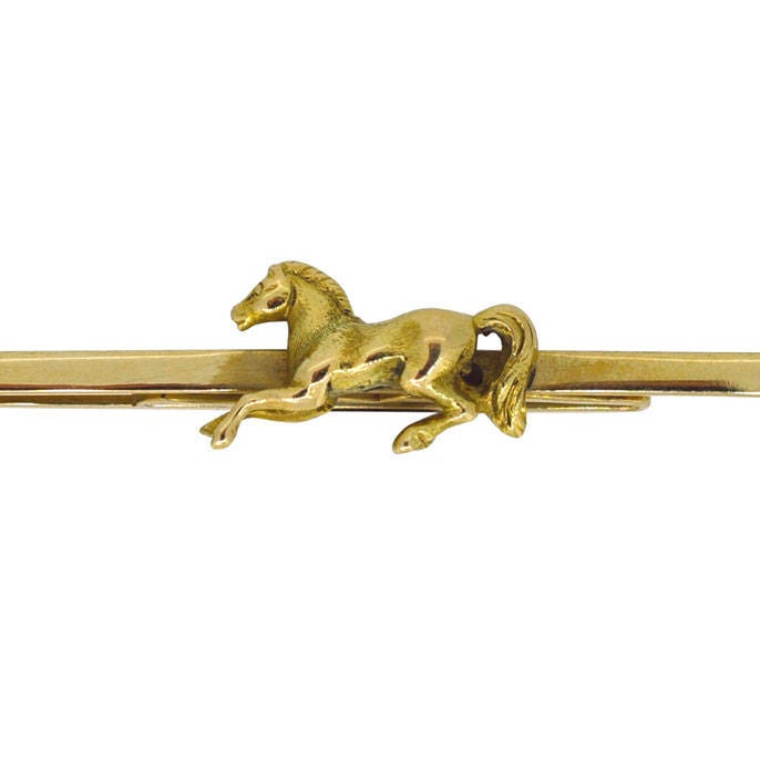 Pferd Krawattenschieber von VintageFineJewellery