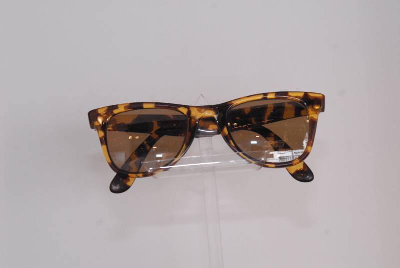 Esprit Fashion Sunglasses, With Yellow Patterns in The Brown Cellulose Acetate, London Fresh Style, Leopard Look, Made Austria von VintageFramesNew