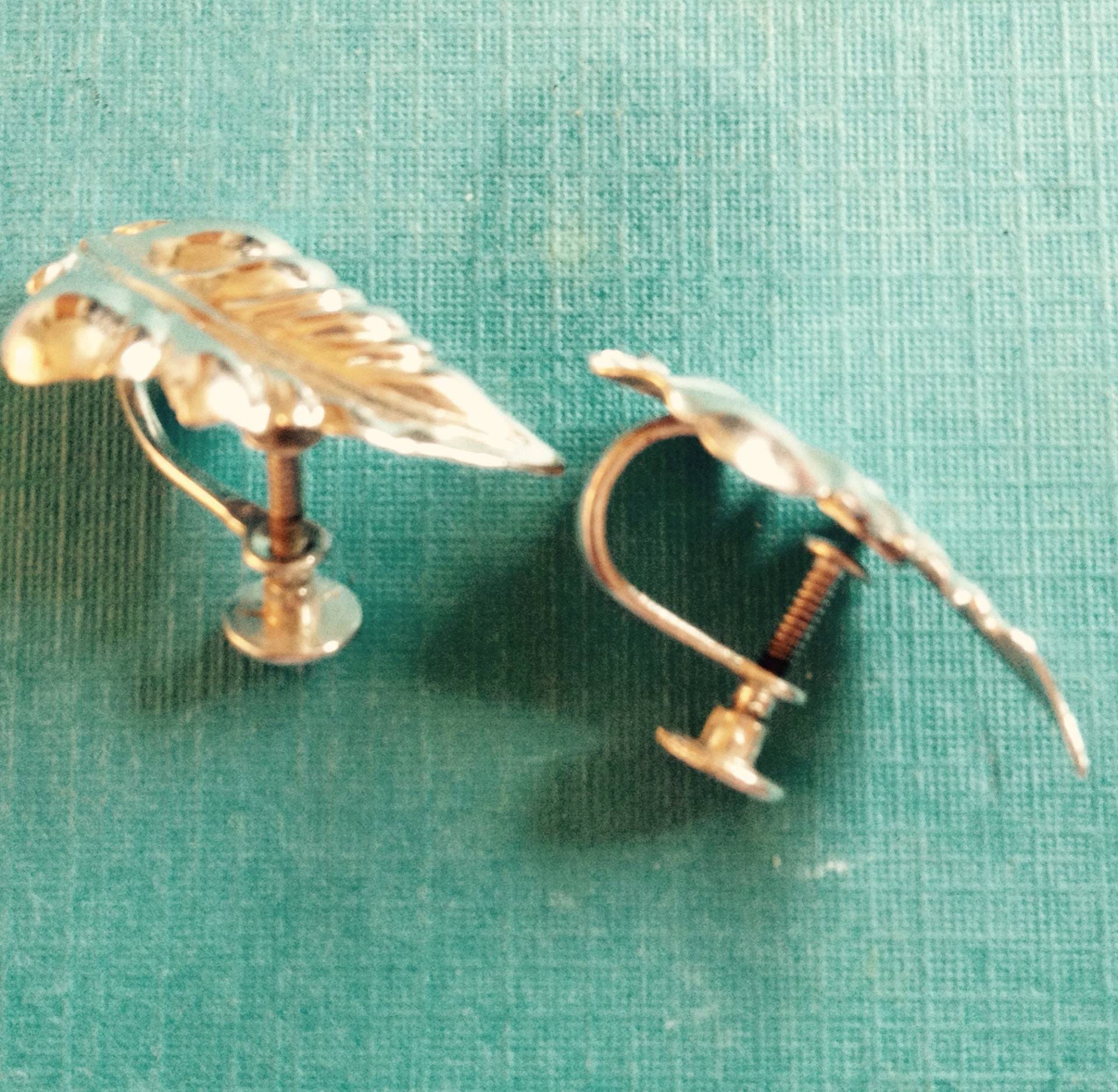 sterling Silber Bond-Boyd Schraube Zurück Ohrringe von VintageGaloreFinds
