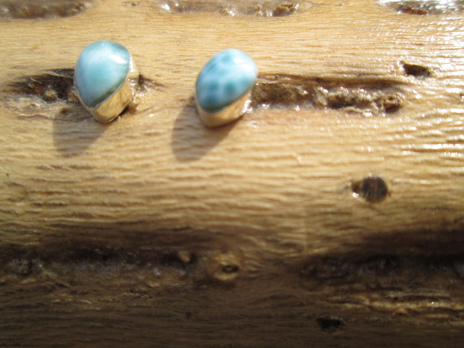 Winzige Larimar Und Sterling Ohrstecker Tropfen Ohrringe Winzige Larimar Und Sterling Ohrstecker Tropfen Ohrringe von VintageGem4U