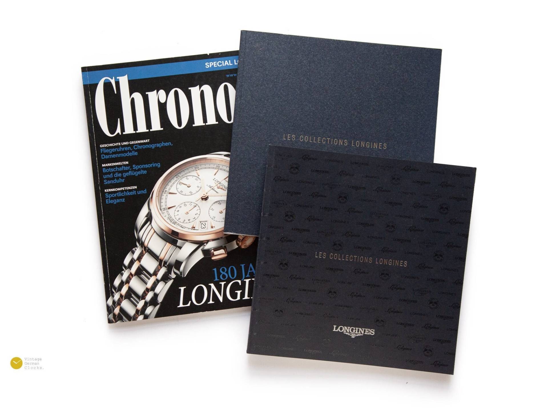 3x Longines Catalogues Book 2011 2012 2013 2014 Watch Brochure Buch Katalog Uhren Geneve Wristwatch Chronos Magazine Price List 3x Longines Catalogues Book 2011 2012 2013 2014 Watch Brochure Buch Katalog Uhren Geneve Wristwatch Chronos Magazine Price List von VintageGermanClocks