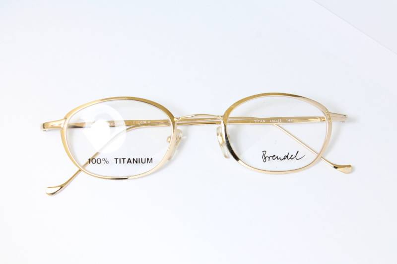 100 % Titan, Wunderschönes Brendel 8592 C2 Gold, Einzigartiges Echtes Vintage-Brillengestell, Lunettes Occhiali Bril Glasögon Gafas E103 100 % Titan, Wunderschönes Brendel 8592 C2 Gold, Einzigartiges Echtes Vintage-Brillengestell, Lunettes Occhiali Bril Glasögon Gafas E103 von VintageGermanGlasses