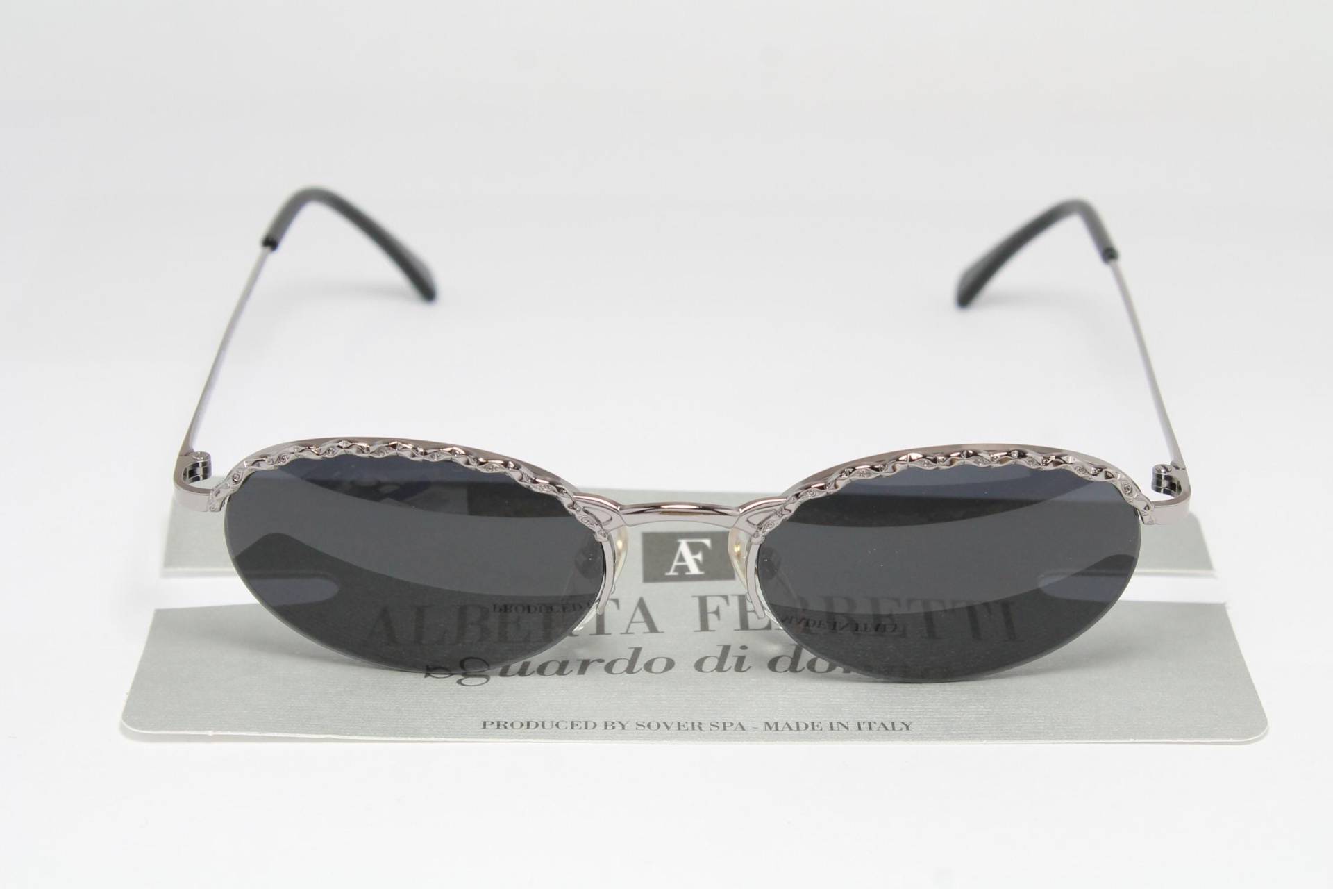 Alberta Ferretti Af 114 B18 Steampunk Seltene Einzigartige True Vintage Sonnenbrille Lunettes Occhiali Bril Solglasögon Gafas E06 von VintageGermanGlasses