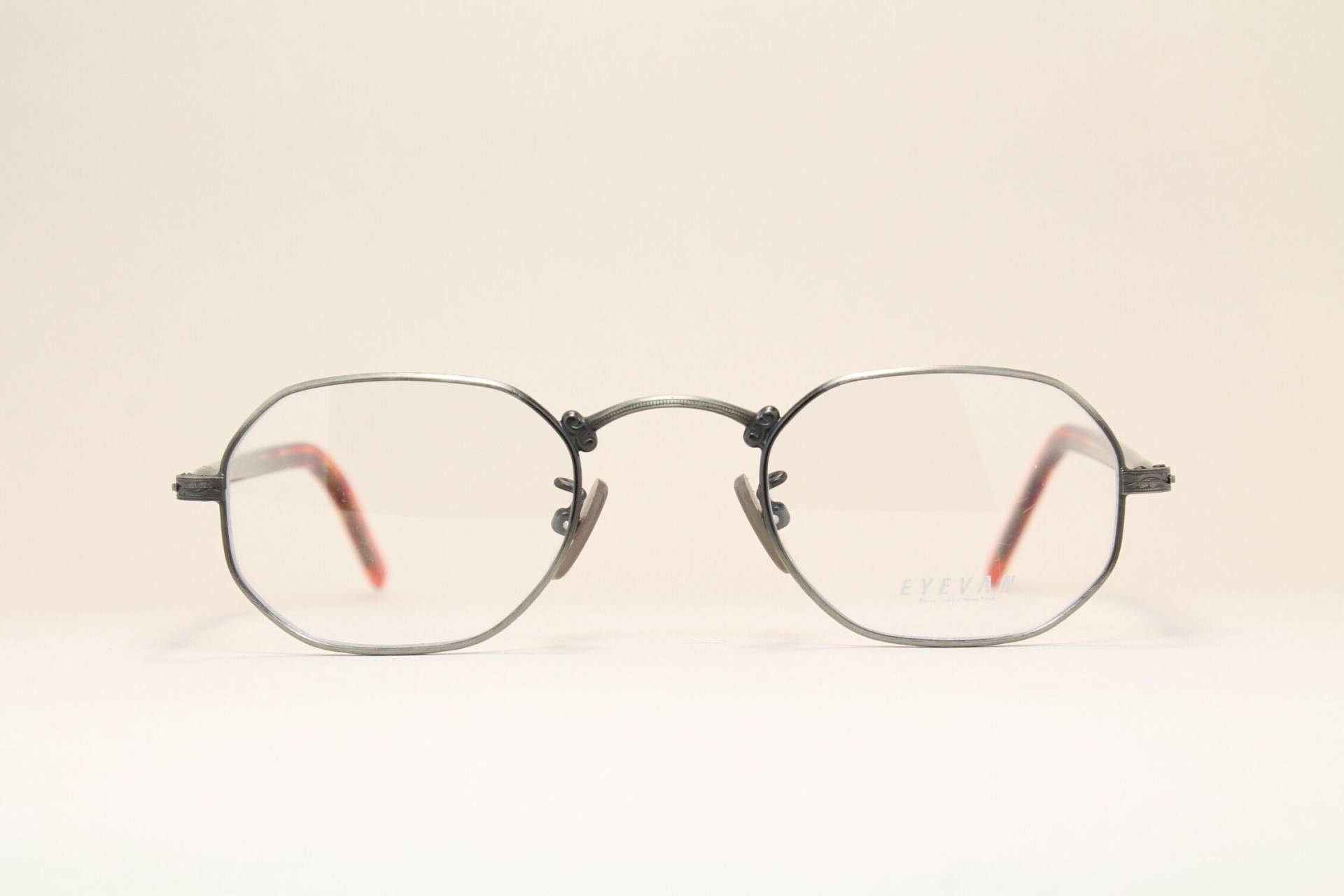 Antik Silber Eyevan Craft Dd 16 Seltenes Unikat True Vintage Brillengestell Brille Lunettes Gafas Bril Glasögon E03 Antik Silber Eyevan Craft Dd 16 Seltenes Unikat True Vintage Brillengestell Brille Lunettes Gafas Bril Glasögon E03 von VintageGermanGlasses