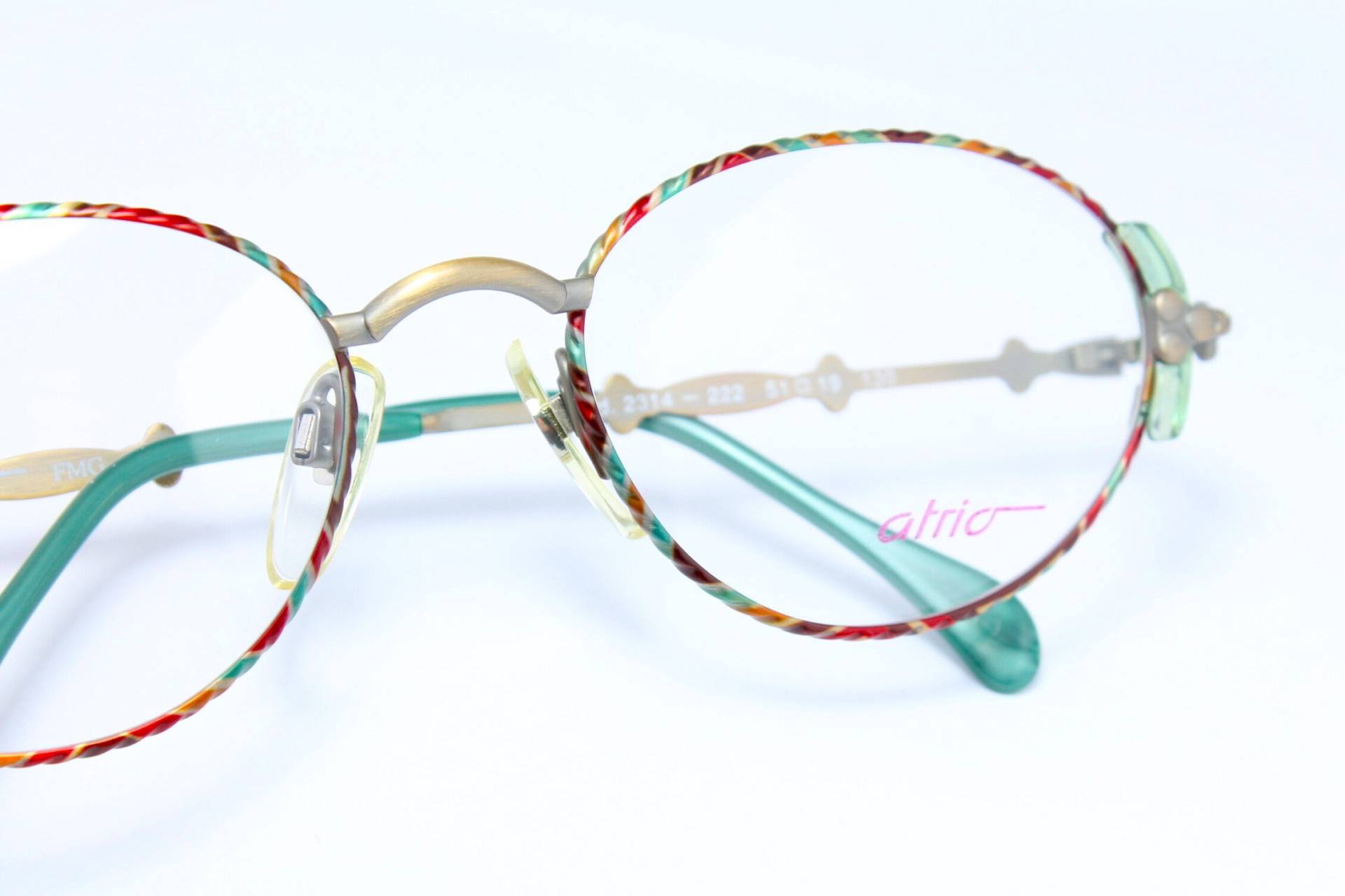 Artful Atrio 2314-222 Multicolor Unikat Selten Vintage Brillen Gestell Brille Lunettes Occhiali Gafas Bril Glasögon E104 Artful Atrio 2314-222 Multicolor Unikat Selten Vintage Brillen Gestell Brille Lunettes Occhiali Gafas Bril Glasögon E104 von VintageGermanGlasses