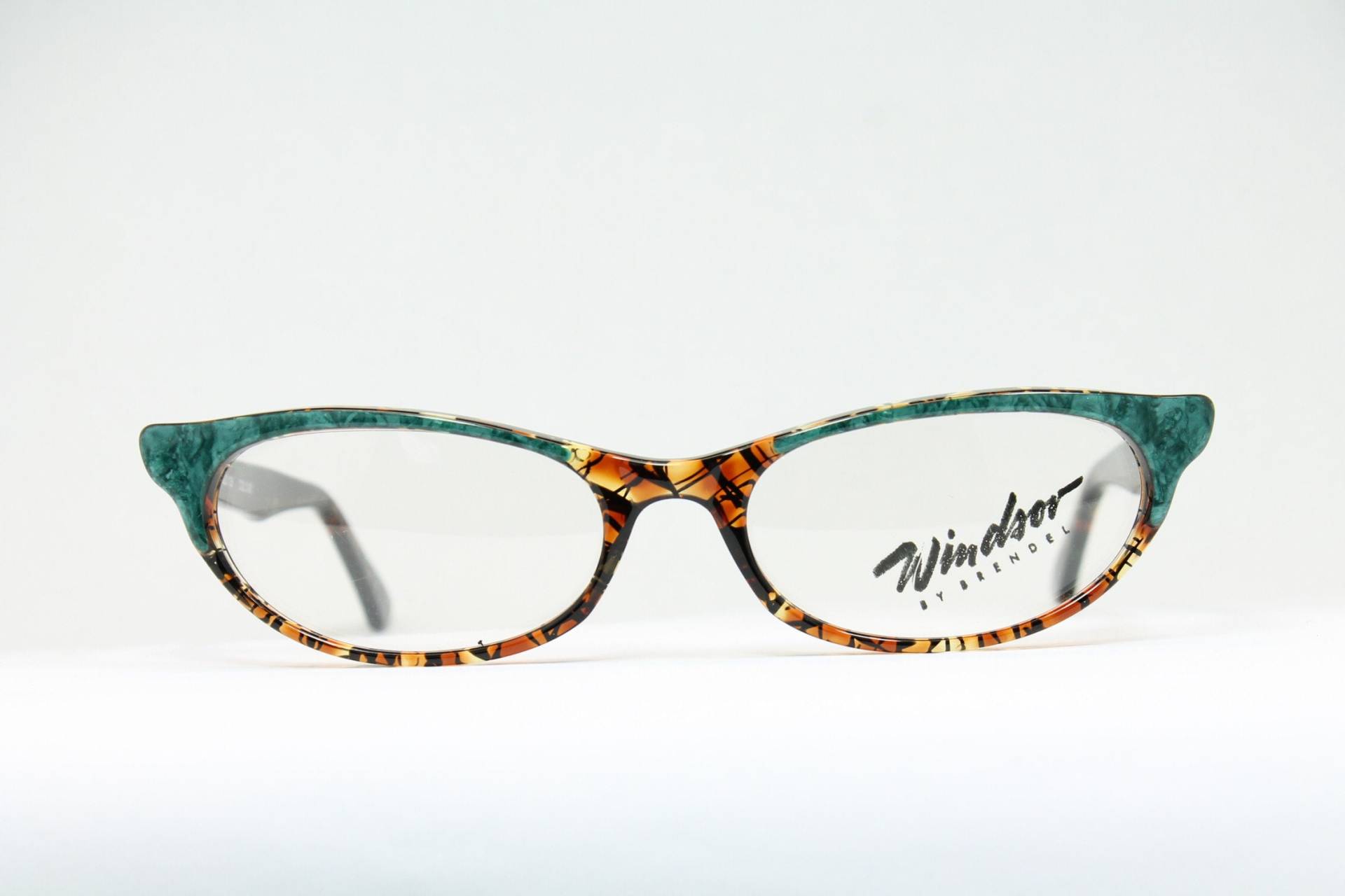 Cat Eye Windsor 105-342 Multicolor Schöner Vintage Brillen Gestell Gläser Lunettes Occhiali Gafas Bril Glasögon Le05 von VintageGermanGlasses