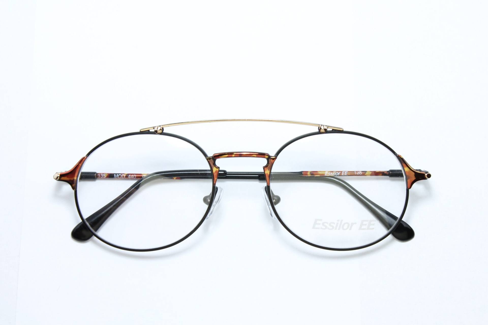 Panto Runde Essilor 440 C116 Multicolor Einzigartige Seltene Vintage Brillen Gestell Gläser Lunettes Occhiali Gafas Bril Glasögon E104 von VintageGermanGlasses