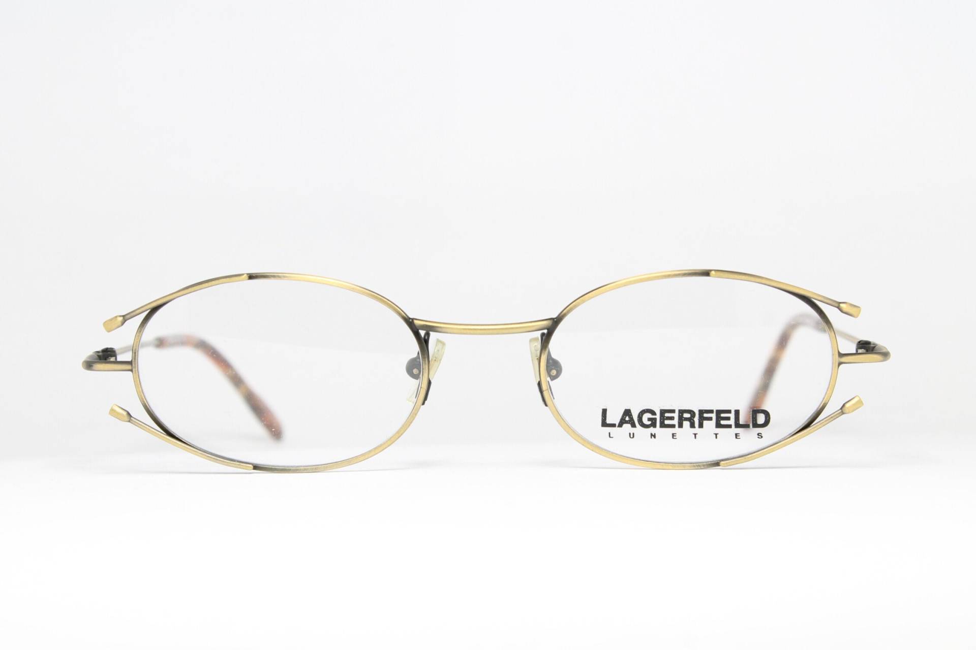 steampunk Lagerfeld 4300 02 Antik Gold Cool Rare Unikat Original Vintage Brillen Gestell Brille Lunettes Bril Glasögon Gafas E07 steampunk Lagerfeld 4300 02 Antik Gold Cool Rare Unikat Original Vintage Brillen Gestell Brille Lunettes Bril Glasögon Gafas E07 von VintageGermanGlasses